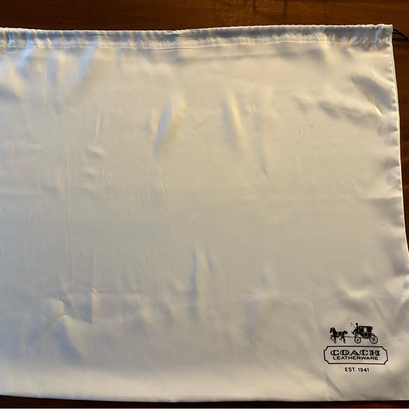 Coach Handbags - Coach White Logo Dust Bag